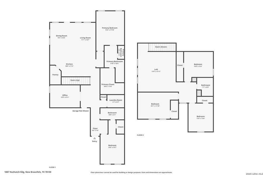 2D floor plan layout of this home in Voss Farms, New Braunfels, TX (Image 4). 2D floor plan layout of this home in Voss Farms, New Braunfels, TX (Image 4).