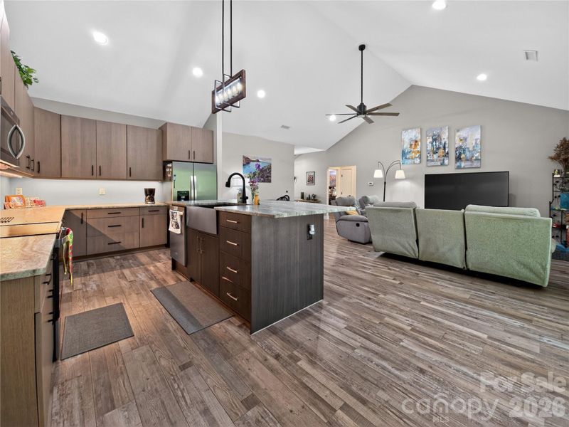 Furnished interior view inside a new home in , Rutherfordton (Image 13).