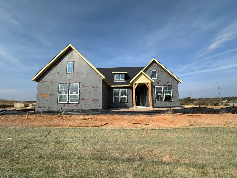 In-progress construction of a new home in Eagle Ridge Estates, Weatherford, TX (Image 3). In-progress construction of a new home in Eagle Ridge Estates, Weatherford, TX (Image 3).