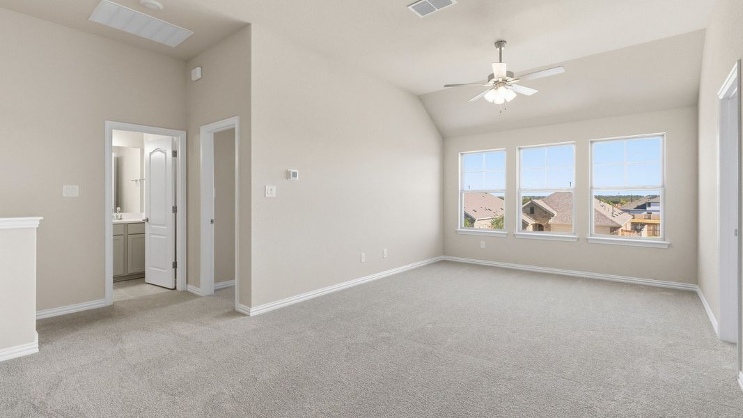 Furnished interior view inside a new home in Briarwood, Elgin (Image 11).