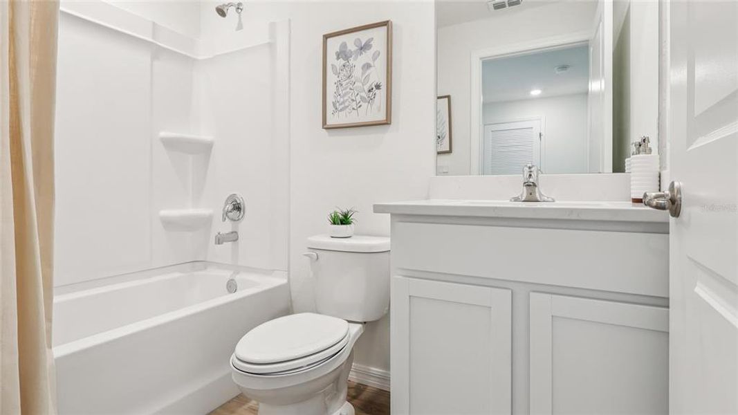 Furnished interior view inside a new home in Twisted Oaks, Wildwood (Image 6).