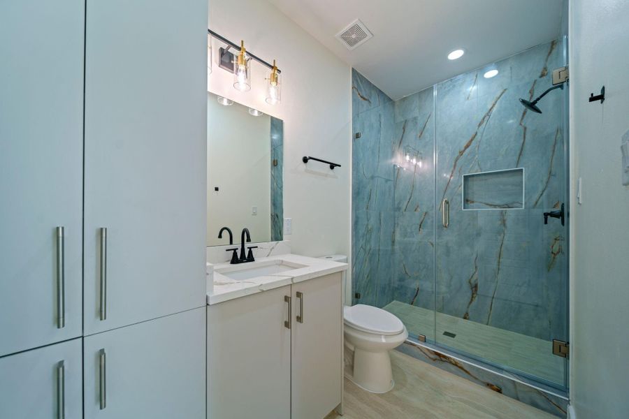 Furnished interior view inside a new home in , Galveston (Image 8). Furnished interior view inside a new home in , Galveston (Image 8).