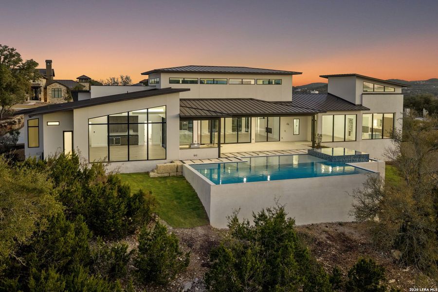 Exterior details and patio area of a home in , Boerne (Image 31).