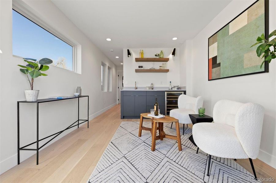 Furnished interior view inside a new home in , Denver (Image 41).