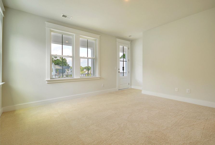 Spacious, unfurnished interior of a new home in Heron's Walk at Summers Corner: Row Collection, Summerville (Image 23). Spacious, unfurnished interior of a new home in Heron's Walk at Summers Corner: Row Collection, Summerville (Image 23).