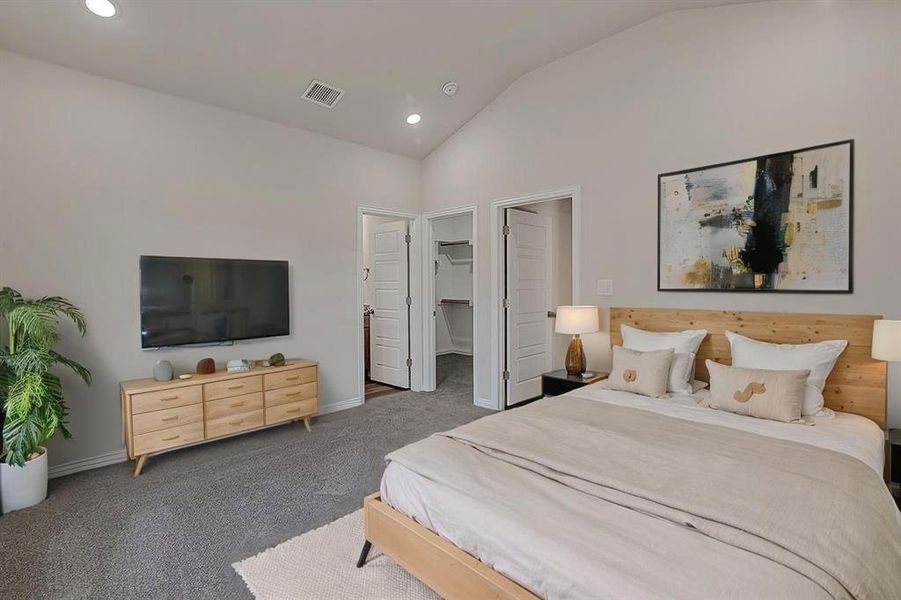 Furnished interior view inside a new home in , Fort Worth (Image 5).