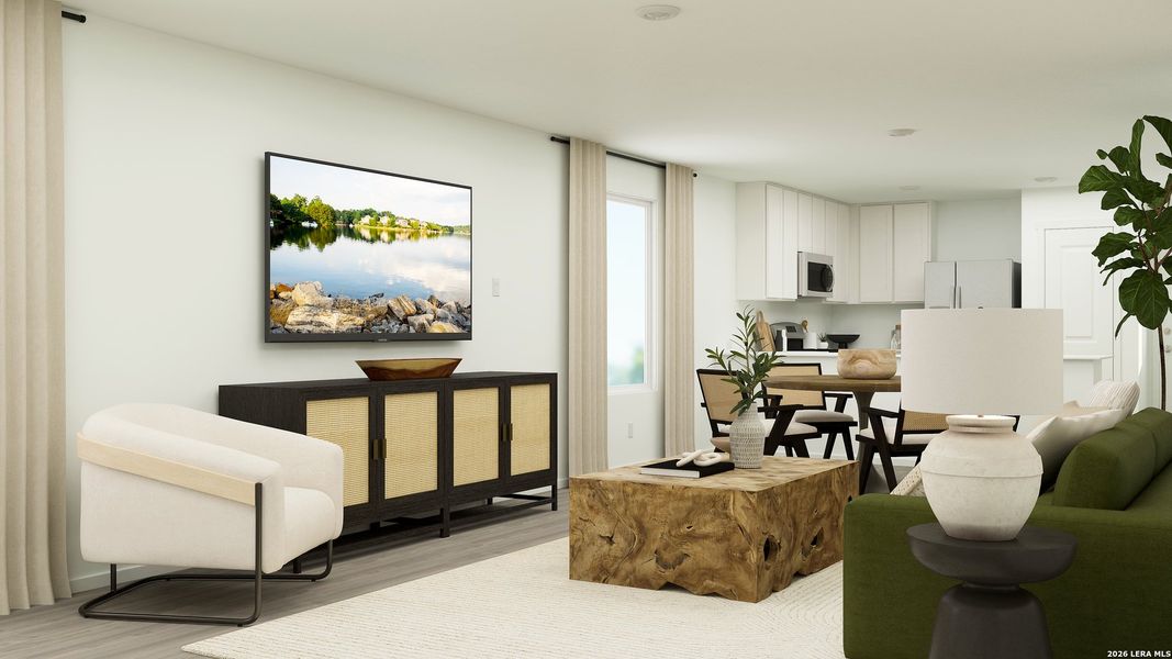 Furnished interior view inside a new home in , Kerrville (Image 5).