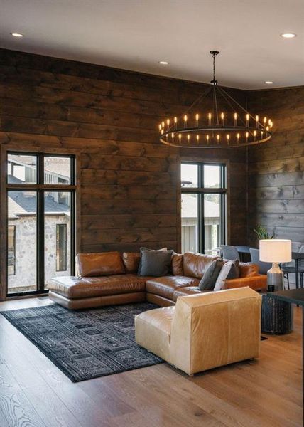 Furnished interior view inside a new home in , Mineral Bluff (Image 49).