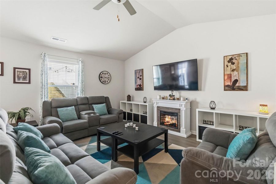 Furnished interior view inside a new home in McKee Creek Village, Charlotte (Image 18).