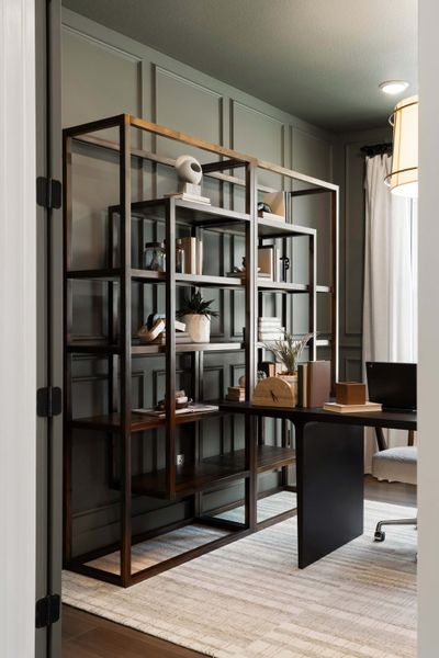 Furnished interior view inside a new home in Lagos Reserve, Manor (Image 36).