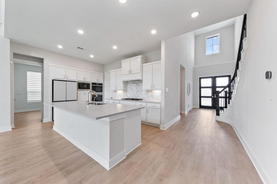Furnished interior view inside a new home in Trillium, Richmond (Image 8).