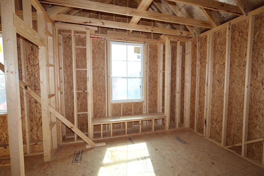 In-progress construction of a new home in Dunham Pointe, Cypress, TX (Image 20).