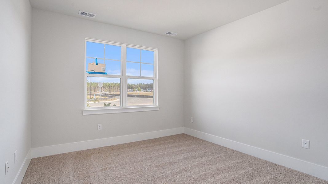 Representative unfurnished interior of a home built from the EATON by D.R. Horton in Coastal Farms, Conway (Image 14). Representative unfurnished interior of a home built from the EATON by D.R. Horton in Coastal Farms, Conway (Image 14).