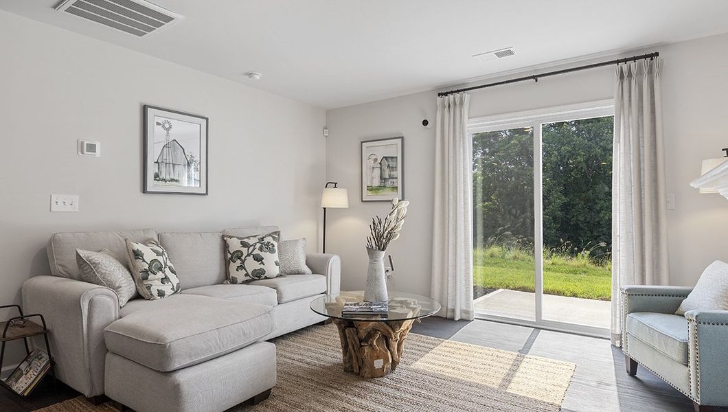 Representative furnished interior of a home built from the Robie by D.R. Horton in Brookside Farms - The Meadows, Greer (Image 13).