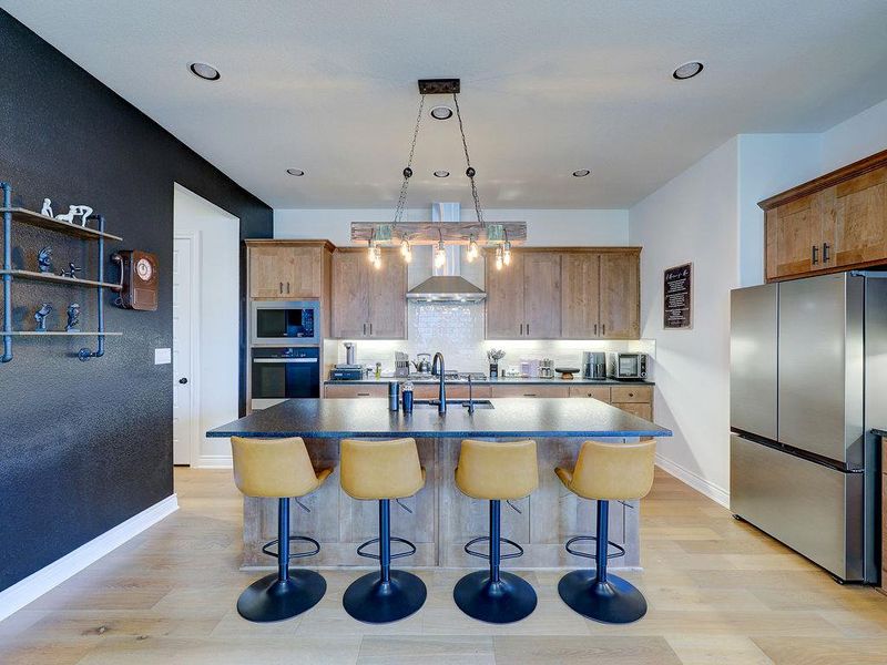 Furnished interior view inside a new home in , Liberty Hill (Image 33).