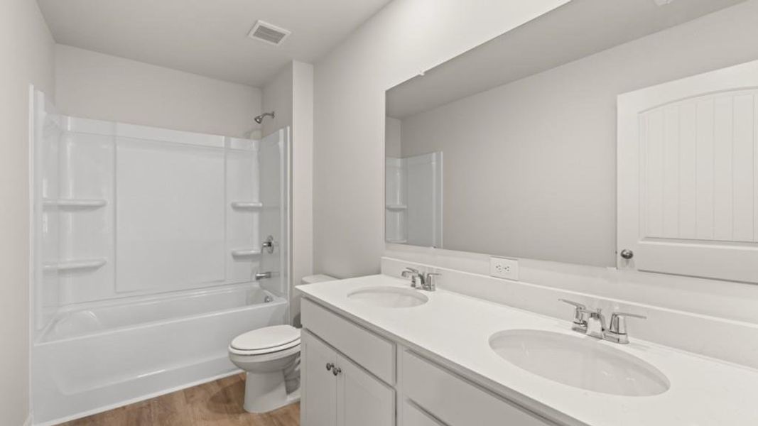 Furnished interior view inside a new home in Lost Creek, Dallas (Image 6). Furnished interior view inside a new home in Lost Creek, Dallas (Image 6).