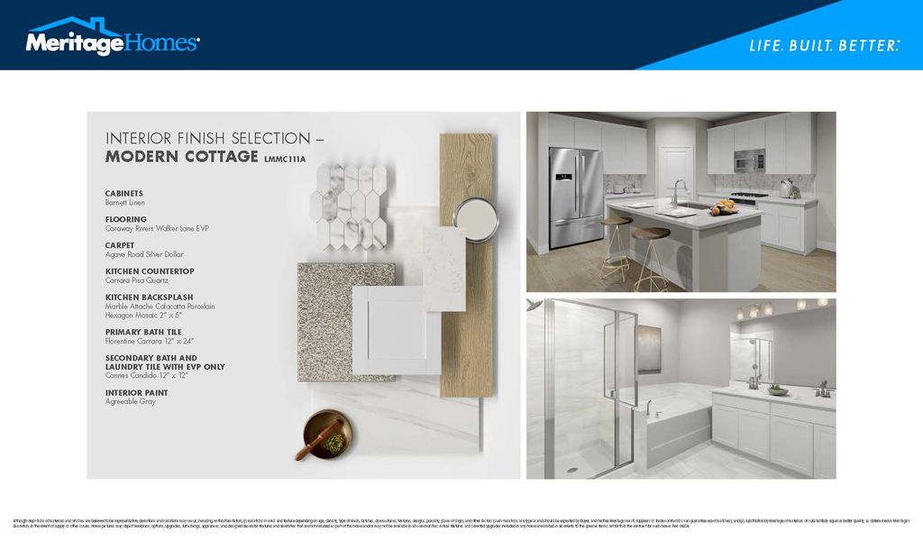 Sample of building materials used in homes in Carmel Ranch, Schertz (Image 28).