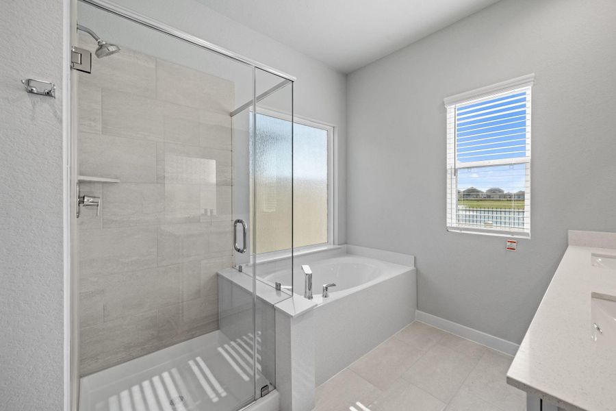 Furnished interior view inside a new home in Grand Oaks Village, Houston (Image 11).