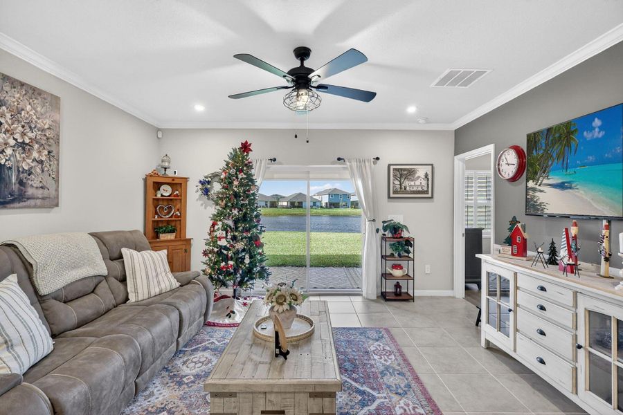 Furnished interior view inside a new home in , Port St. Lucie (Image 13). Furnished interior view inside a new home in , Port St. Lucie (Image 13).