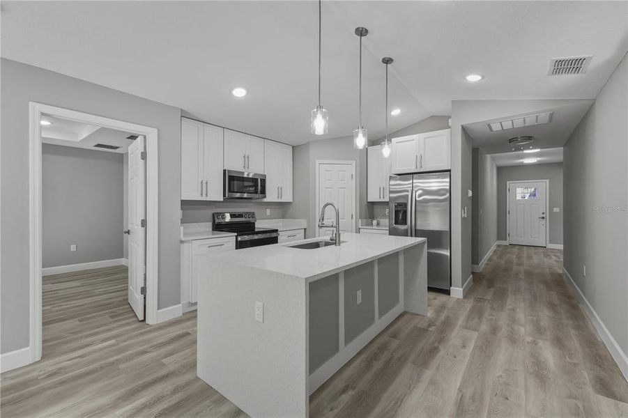 Furnished interior view inside a new home in , Summerfield (Image 6).