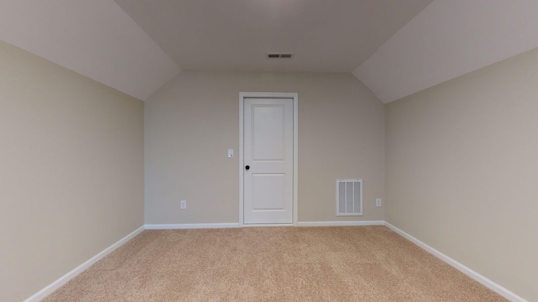 Representative unfurnished interior of a home built from the Rockbridge by Bill Clark Homes in Davenport Farms, Winterville (Image 48).