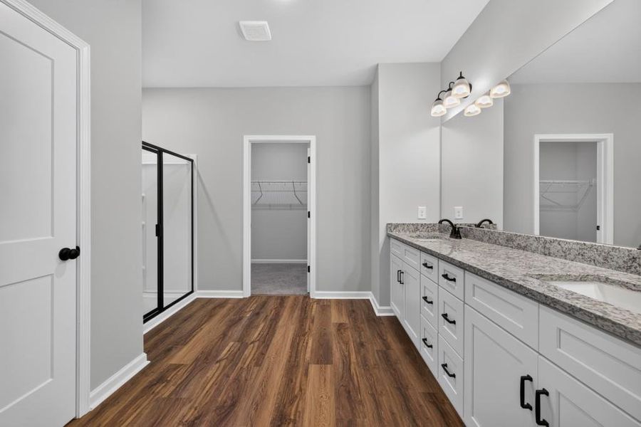 Furnished interior view inside a new home in , Commerce (Image 7).
