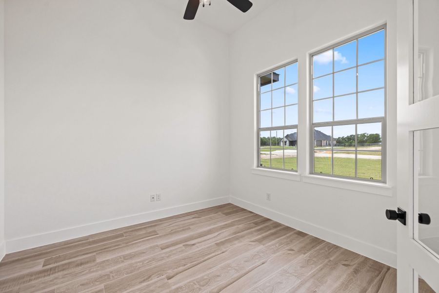 Spacious, unfurnished interior of a new home in Prairie Winds Estates, Poolville (Image 19). Spacious, unfurnished interior of a new home in Prairie Winds Estates, Poolville (Image 19).