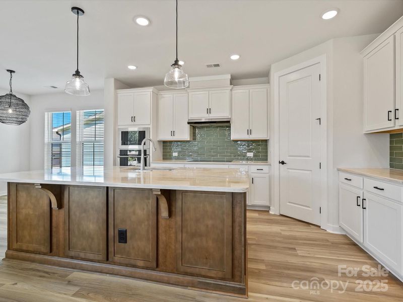 Furnished interior view inside a new home in The River District - Pioneer Collection, Charlotte (Image 9).