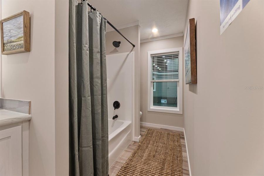 Furnished interior view inside a new home in , Okeechobee (Image 15).