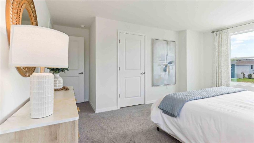 Furnished interior view inside a new home in The Towns at Laurel Commons, Ocala (Image 7).