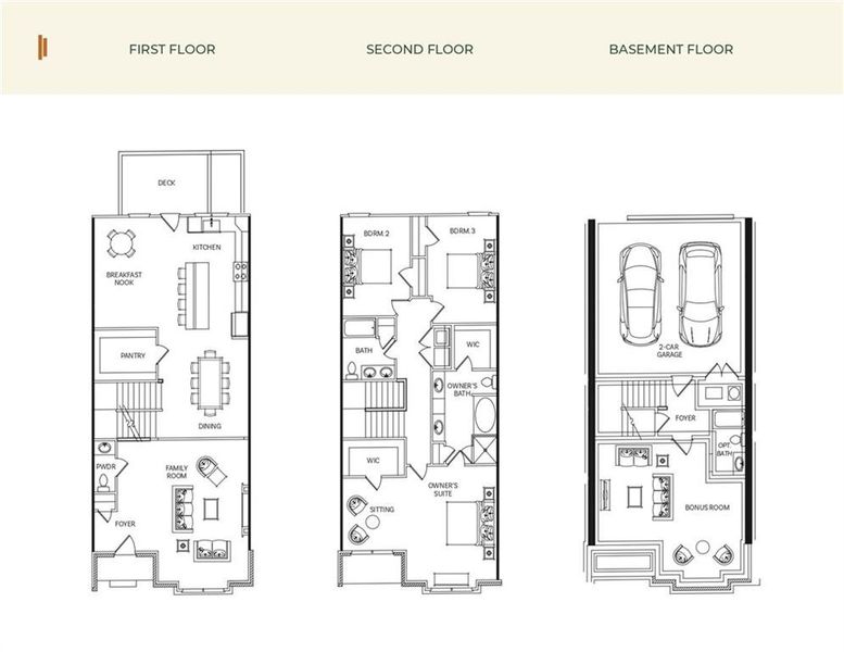 2D floor plan layout of this home in , Stockbridge, GA (Image 4).