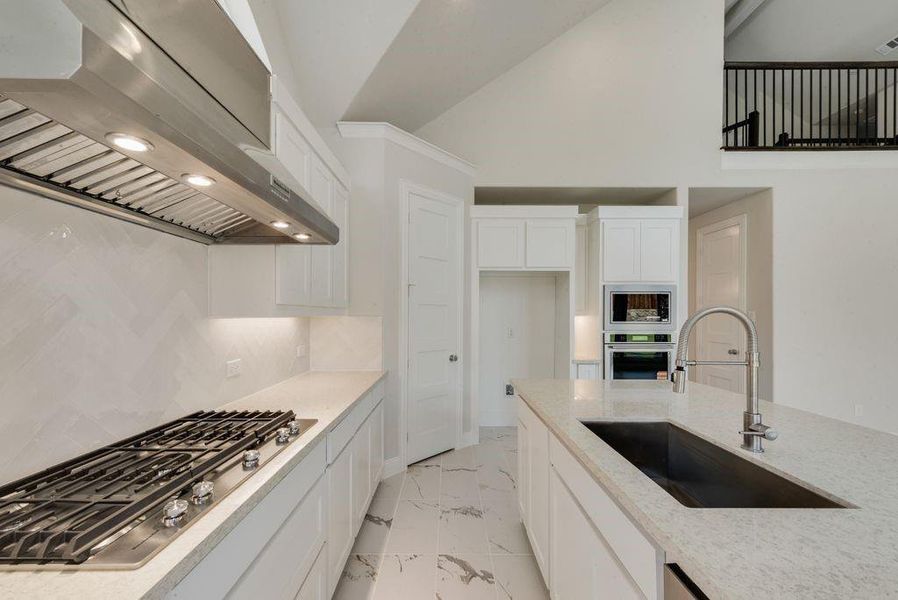 Furnished interior view inside a new home in Wellspring Estates, Celina (Image 4). Furnished interior view inside a new home in Wellspring Estates, Celina (Image 4).