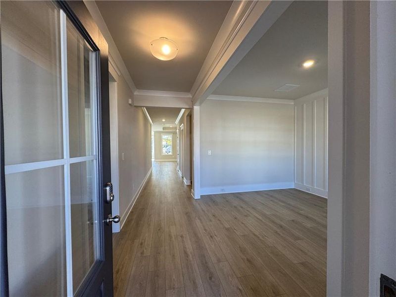 Spacious, unfurnished interior of a new home in Rosewood Lake Estates, Hoschton (Image 24). Spacious, unfurnished interior of a new home in Rosewood Lake Estates, Hoschton (Image 24).