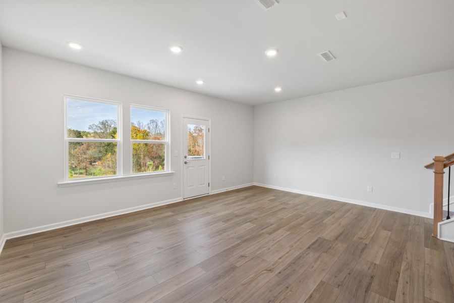 Spacious, unfurnished interior of a new home in McConnell Ridge, McLeansville (Image 35).