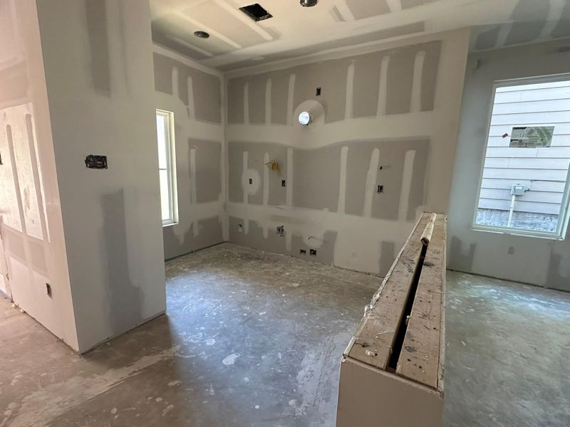 In-progress construction of a new home in , Montgomery, TX (Image 6).