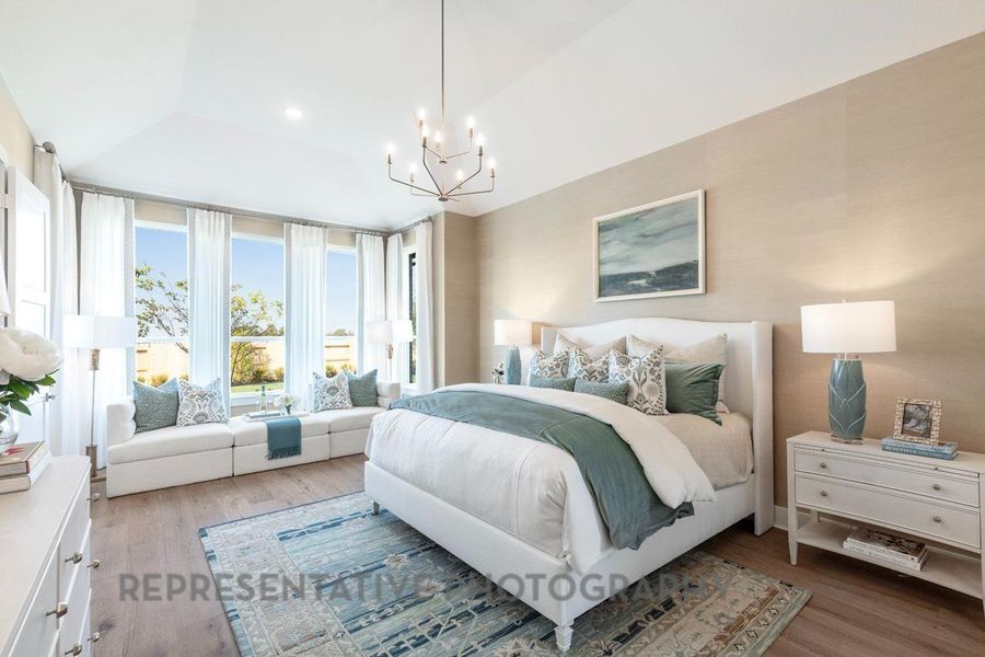 Furnished interior view inside a new home in Jordan Ranch, Fulshear (Image 3).