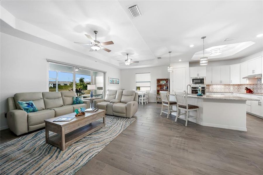 Furnished interior view inside a new home in , Punta Gorda (Image 14).