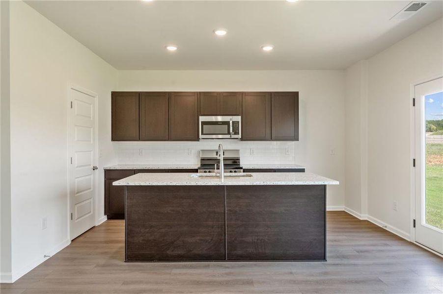 Furnished interior view inside a new home in , Rockmart (Image 9). Furnished interior view inside a new home in , Rockmart (Image 9).