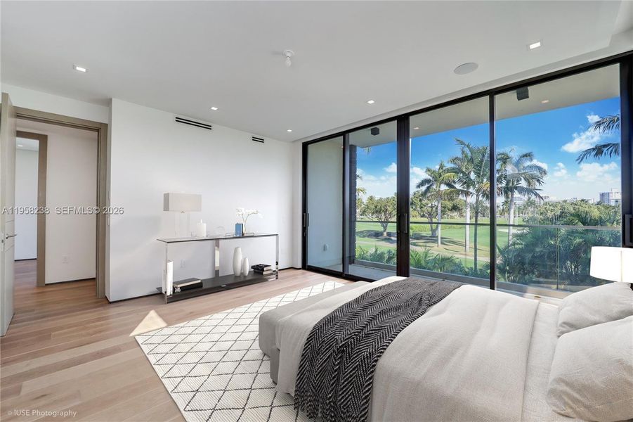Furnished interior view inside a new home in , Miami Beach (Image 11).