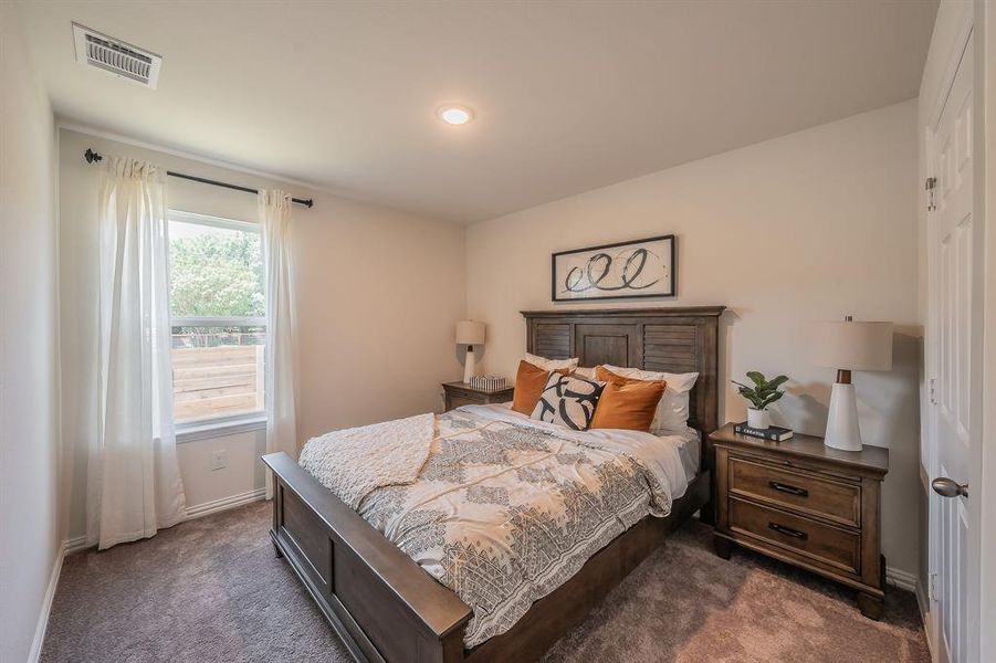 Furnished interior view inside a new home in Craftsman’s Corner, Cleburne (Image 5).