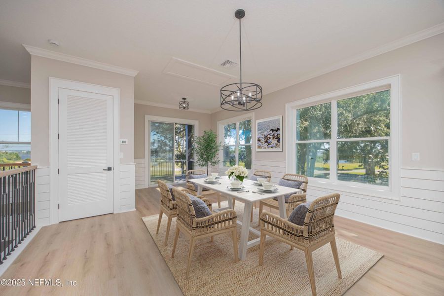 Furnished interior view inside a new home in , St. Augustine (Image 15). Furnished interior view inside a new home in , St. Augustine (Image 15).