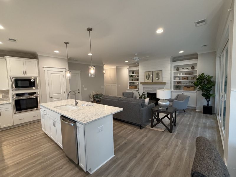 Furnished interior view inside a new home in The Sanctuary at Sunset Beach, Sunset Beach (Image 6).