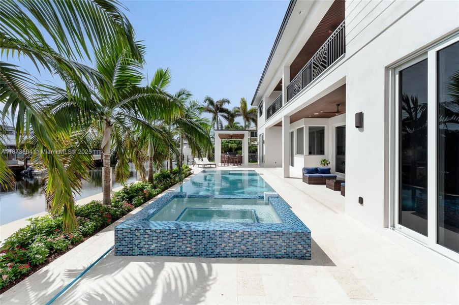 Front exterior of a new home in , Lighthouse Point, FL, highlighting curb appeal (Image 20).