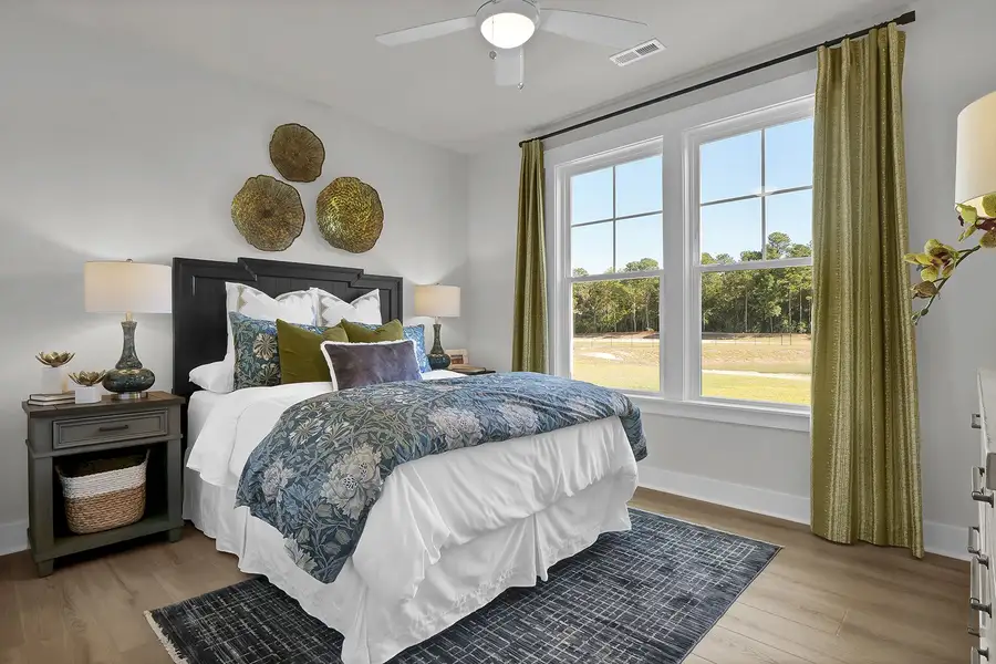 Representative furnished interior of a home built from the Webster II - Vanguard Collection by Mungo Homes in Scotts Hill Village, Wilmington (Image 10).
