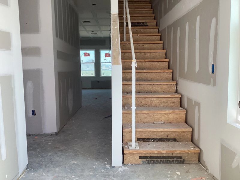 Stairs to Second Floor