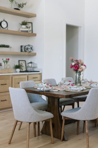 Furnished interior in a model home at Stella Ranch in Bryan (Image 17).