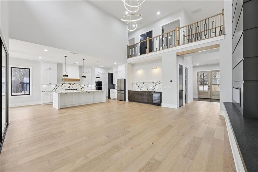 Furnished interior view inside a new home in , Auburn (Image 18).