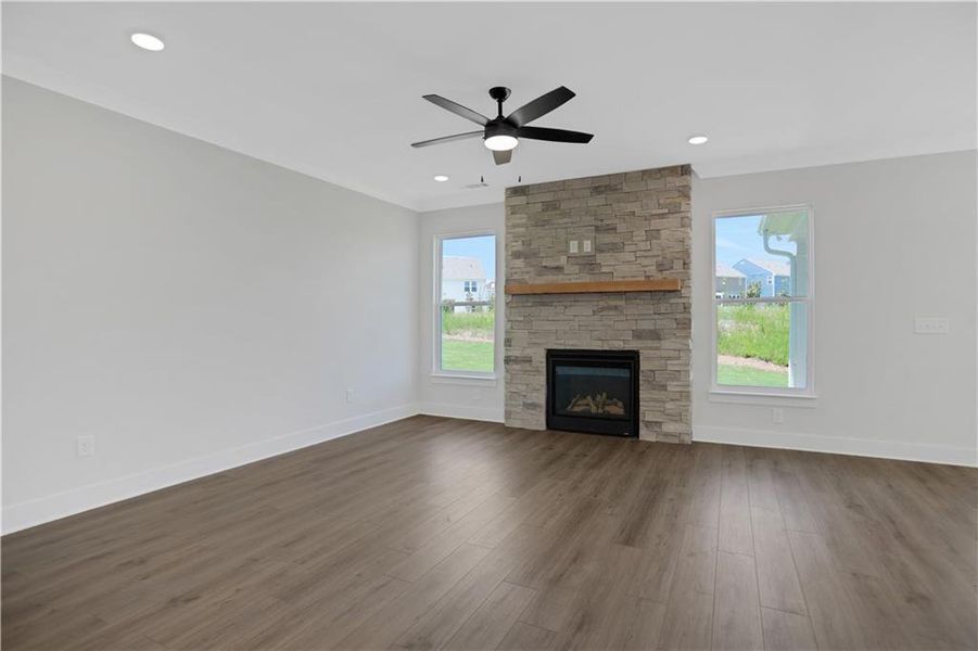 Spacious, unfurnished interior of a new home in Twin Lakes, Hoschton (Image 33).