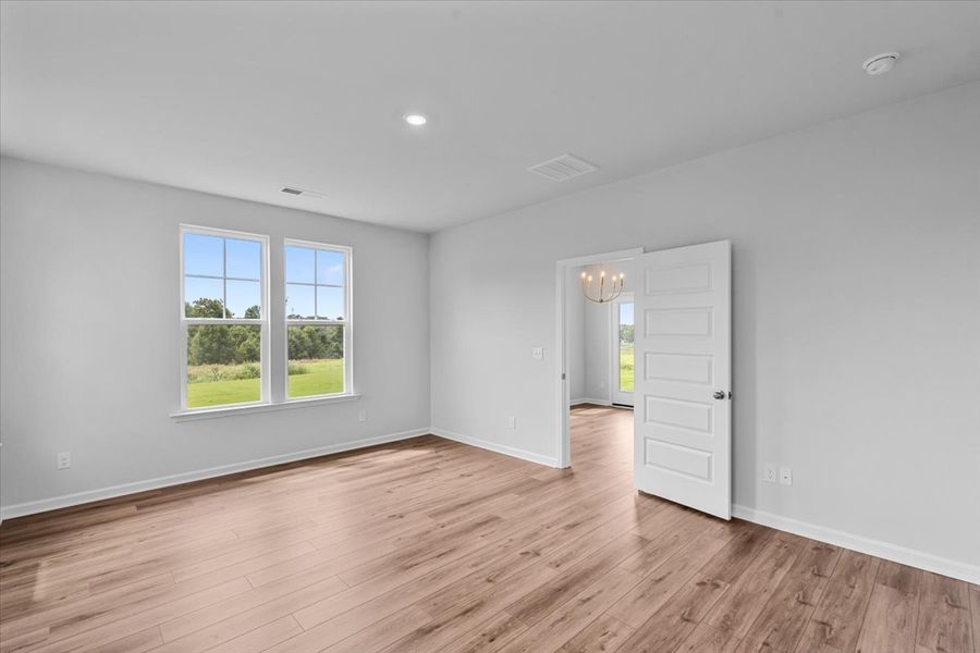 Spacious, unfurnished interior of a new home in Fieldstone, Lexington (Image 28). Spacious, unfurnished interior of a new home in Fieldstone, Lexington (Image 28).