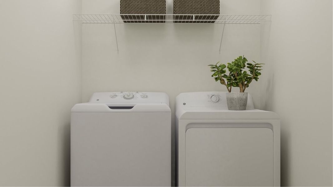 Hampton laundry room